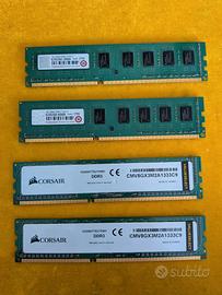 Kit memoria  RAM DESKTOP  DDR3  16GB 1333 MHz