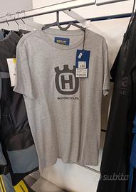 Husqvarna Replay Tee Grey T-Shirt Taglie: S, L e X