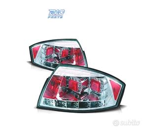 FANALI AUDI TT 98-05 LED FONDO CROMATO