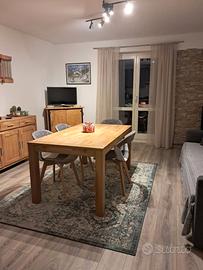 Tavolo in rovere allungabile