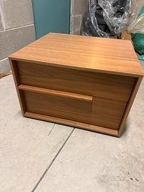 Coppia comodini Novamobili in noce Alta qualià