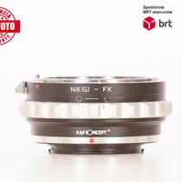 K&F Concept Adapter Nikon F - Fuji X