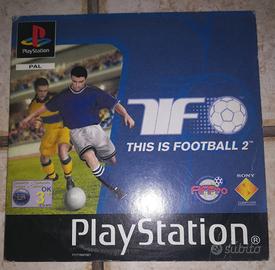 Retrogame This is football 2 per ps1 euro demo