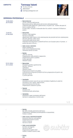 Aiuto cuoca / cameriera