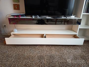 Mobile e libreria per soggiorno