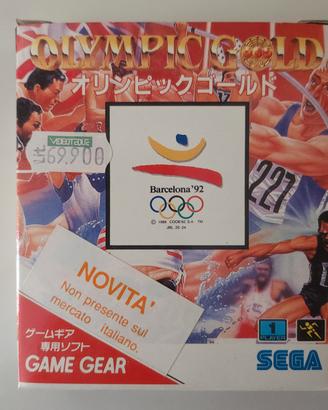 Olympic gold sega game gear 1992