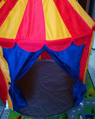 tenda circo per bambini 