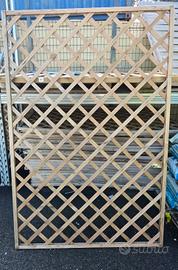 n 4 grigliato in legna da 120 cm x 180 cm