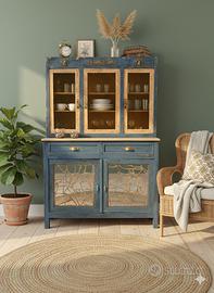 Vetrina vintage restaurata - Pezzo Unico