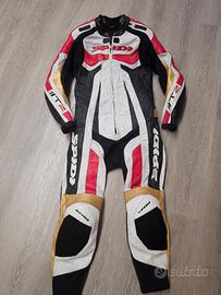 tuta in pelle moto spidi intera