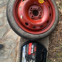 Ruota di scorta e catene neve