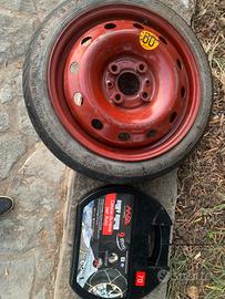 Ruota di scorta e catene neve