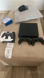 ps4 da 500 gb con giochi e 3 joystick