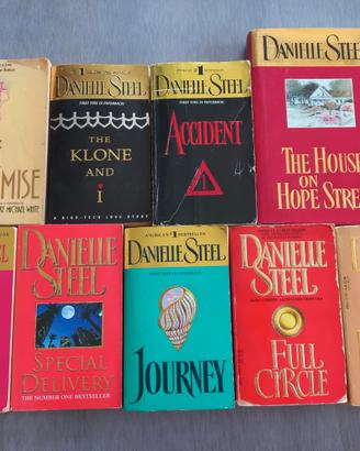 9 libri di Danielle Steel in inglese