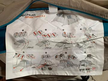 tenda quechua arpenaz family 5.2