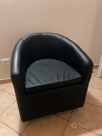 Poltrona nera