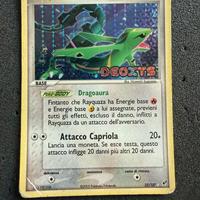 Pokemon RAYQUAZA Holo Stamp 22/107 -  - ITA 2005