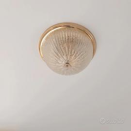 plafoniera vetro di Murano 
