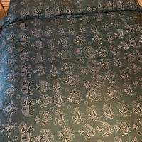 Telo matrimoniale ricamato a mano (india)