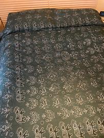 Telo matrimoniale ricamato a mano (india)