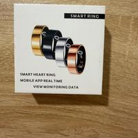 Smart Ring Gold - Monitoraggio Battito e App Real