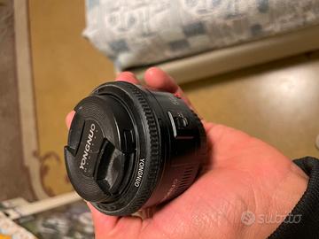 Obbietivo yongnuo 50mm