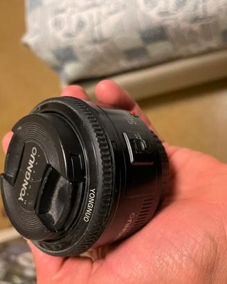 Obbietivo yongnuo 50mm