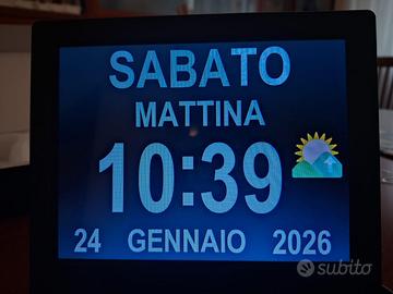 Orologio Digitale "Giorno e Notte" con Data e Mome