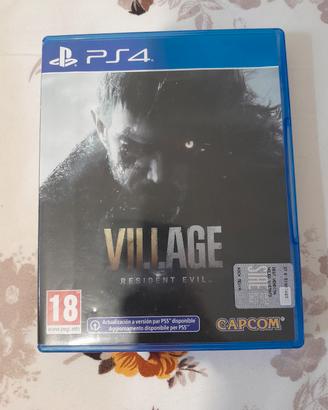 resident evil village per ps4