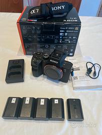 Sony Alpha a 7 iii con pochissimi scatti