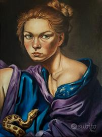 olio su tela Cleopatra 