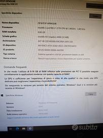 LOTTO 2 pc fissi desktop completi