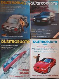 Riviste quattroruote anni 80',90',2001