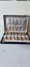 6 cucchiaini argento Copenhagen 