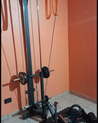 Lat macchine piu pulley basso