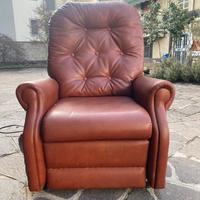 Poltrona relax reclinabile alzapersona
