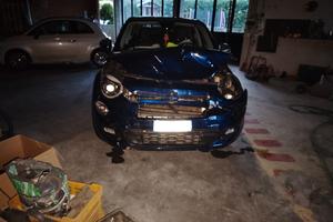 fiat 500x 1.6mtj 120cv incidentata