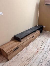 Salotto, Parete attrezzata