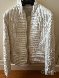 Moncler donna corto color panna misura 3