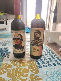 Bottiglie vino epoca duce