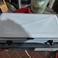 fornello gas tv 12 volts bombola valvola fusti wc