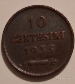 10 Centesimi Repubblica di San Marino 1935