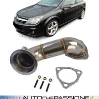 Downpipe acciaio inox Opel Astra G H 2.0 Turbo