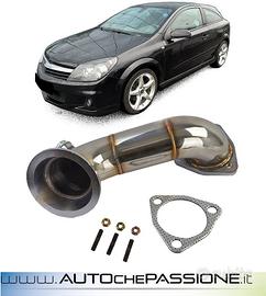 Downpipe acciaio inox Opel Astra G H 2.0 Turbo