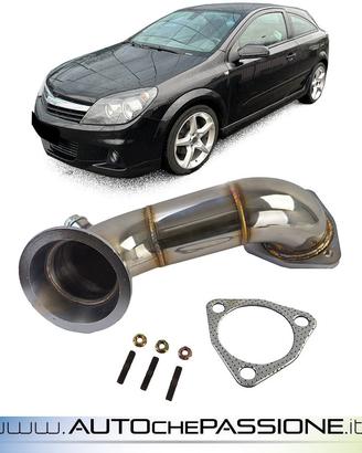 Downpipe acciaio inox Opel Astra G H 2.0 Turbo