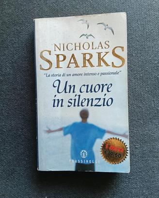 Libro romanzo Un cuore in silenzio, Nicholas Spark