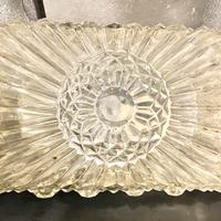 LAMPADARIO PLAFONIERA VINTAGE IN VETRO