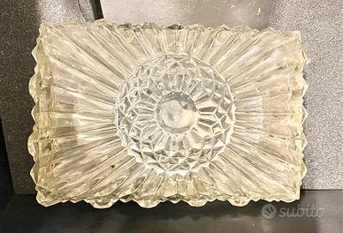 LAMPADARIO PLAFONIERA VINTAGE IN VETRO