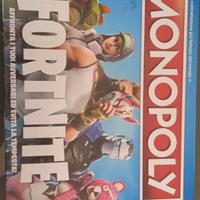 gioco di società monopoly fortnite completo hasbro