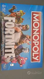 gioco di società monopoly fortnite completo hasbro